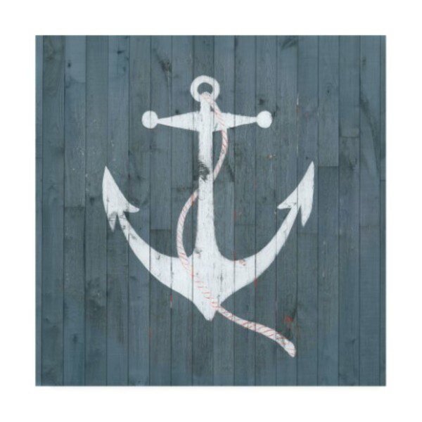 Grace Popp 'Nautical Plank Iv' Canvas Art, 24x24, Trademark Fine Art, Mfr#: WAG11694-C2424GG